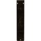 Ekena Millwork Versailles Wrought Iron Bracket, (Triple center brace), Antiqued Pale Gold 2"W x 7 1/2"D x 10"H BKTM02X07X10TVEAPG - alternate 2